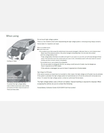 honda odyssey hybrid 2017 2018 2019 owners manual (jdm)